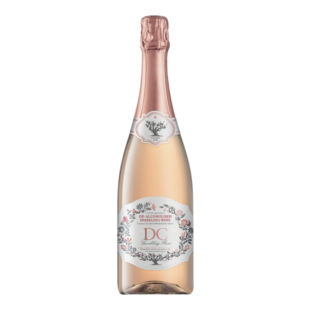 Darling Cellars Sparkling Rose - Non Alcoholic Sauvignon Blanc-Grenache Wine