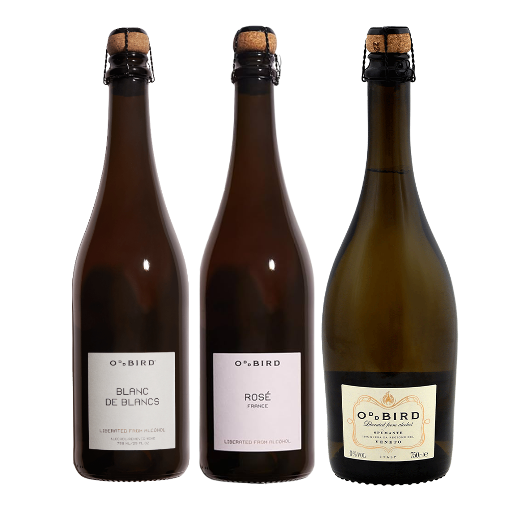 The Exquisite Sparkle Collection – Alcohol-Free Sparkling Wine Trio Dry Drinker