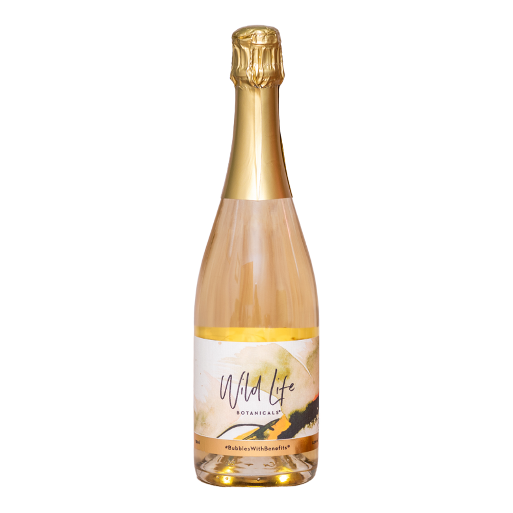 Wild Life Botanicals Nude - Non Alcoholic Sparkling White Wine Dry Drinker