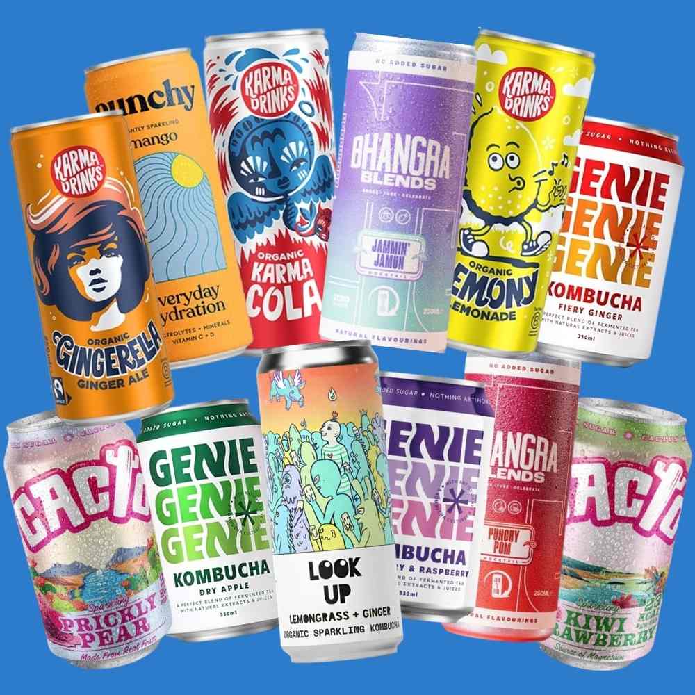 12 Mixed Soda 'Pop Pack' Pack Wise Bartender