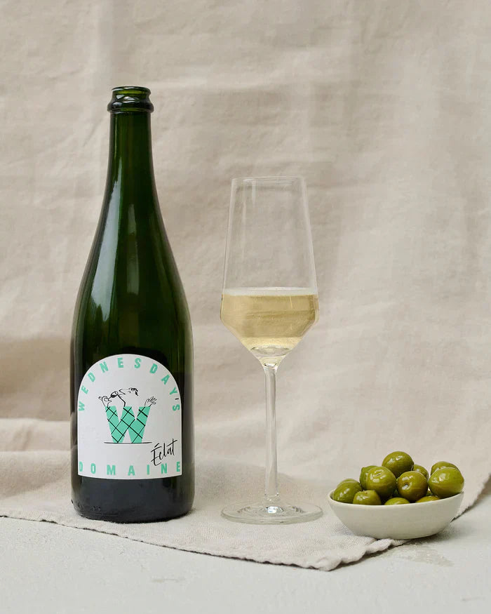 Wednesday's Domaine Eclat - Alcohol Free Sparkling White Wine Dry Drinker