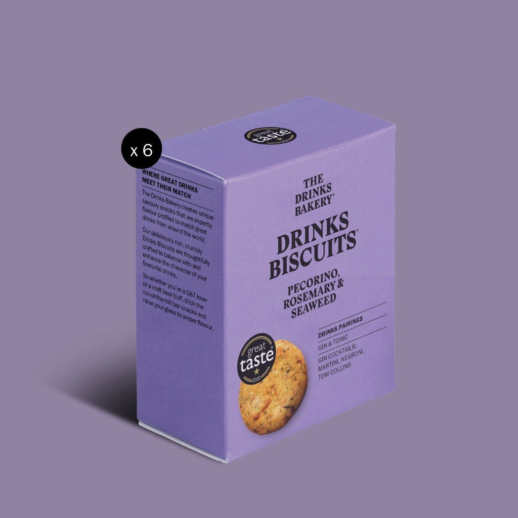 Pecorino Cheese & Rosemary Drinks Biscuits