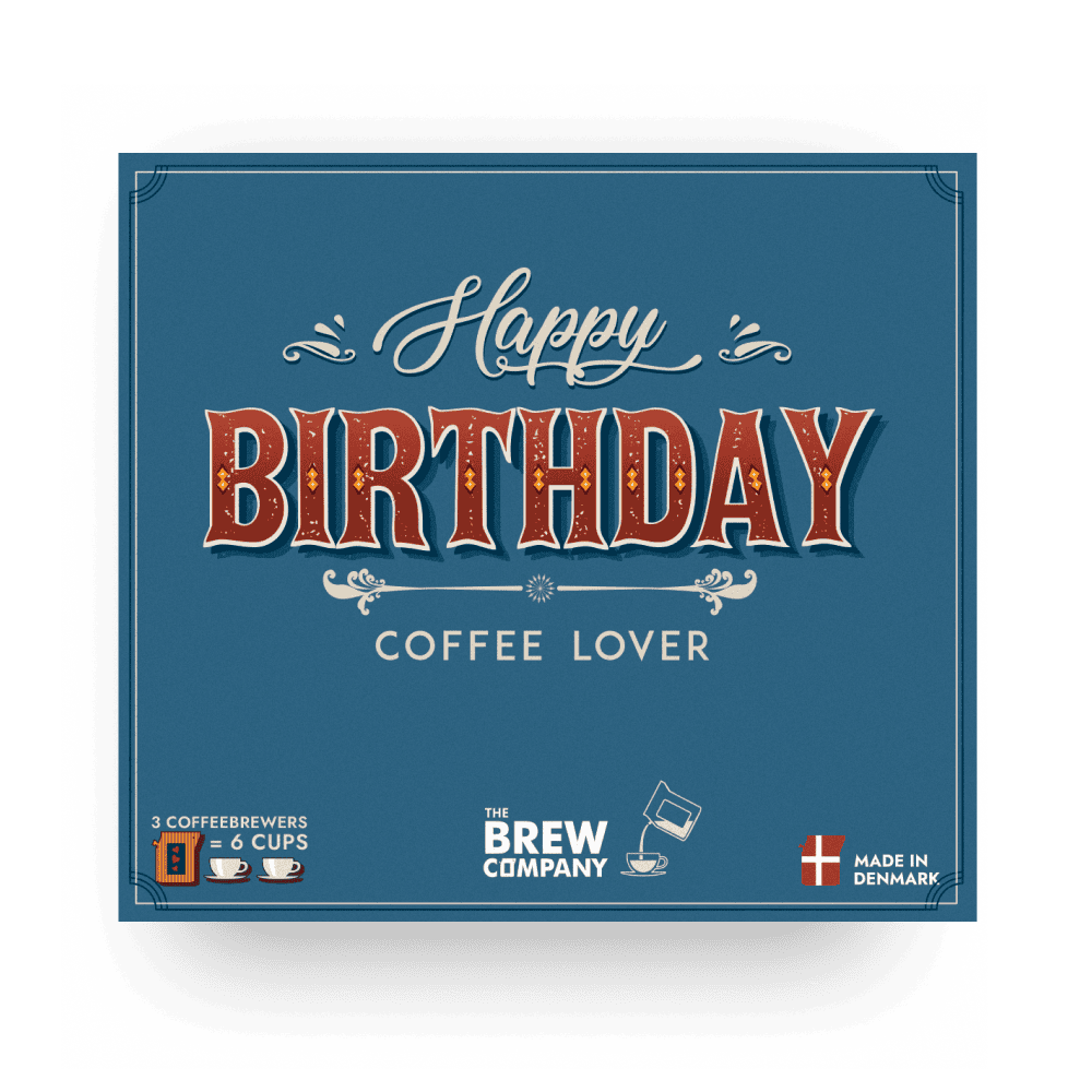 HAPPY BIRTHDAY SPECIALTY COFFEE 3 PCS GIFT BOX