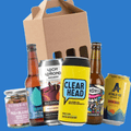 5 Alcohol Free Ales & Nuts Gift Pack in Gift Box Wise Bartender