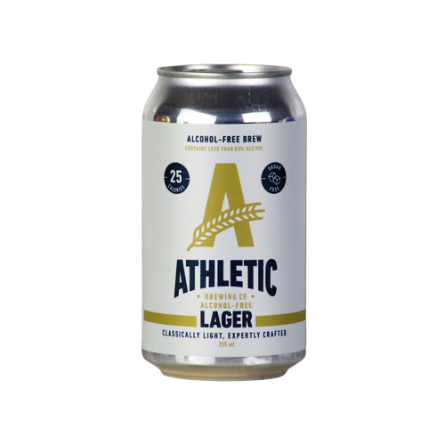 Athletic AF Lager Alcohol Free Drinks Company