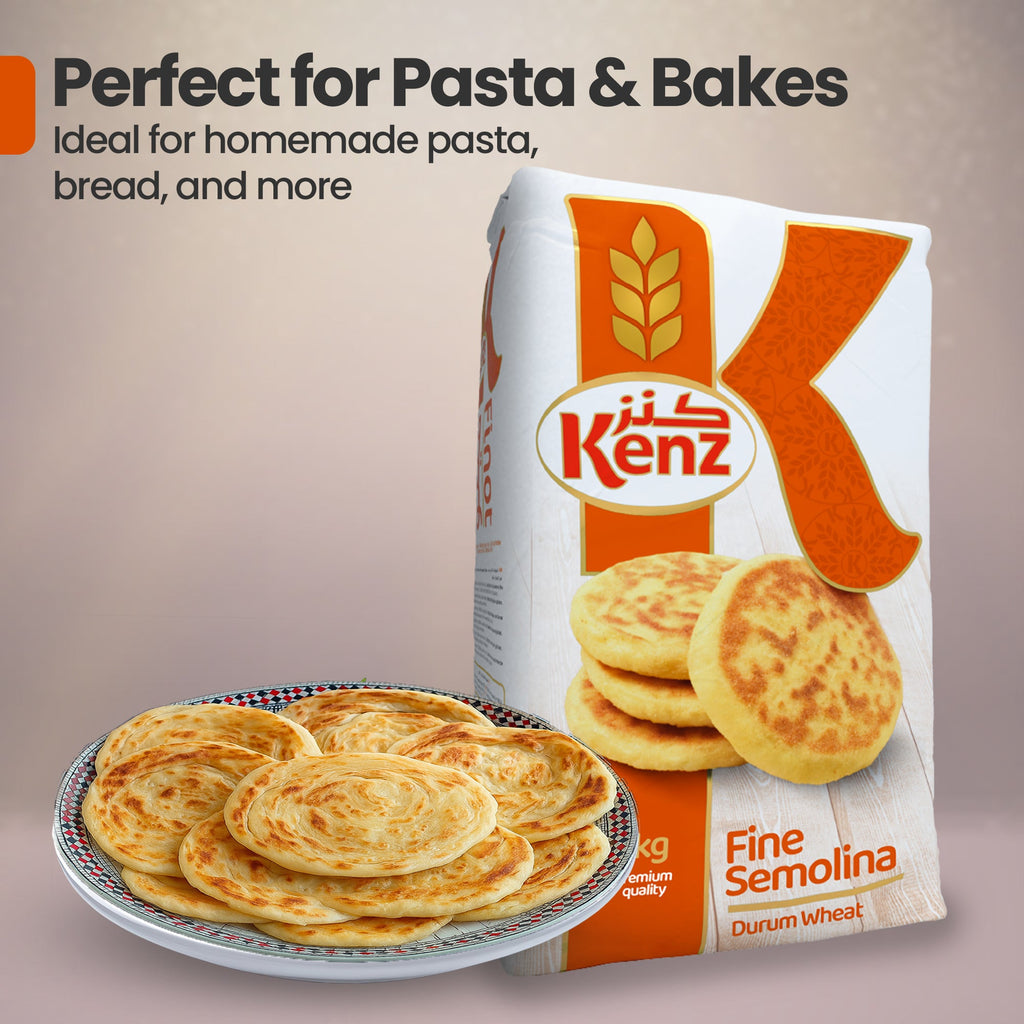 Kenz Finot Durum Semolina 1kg Bag