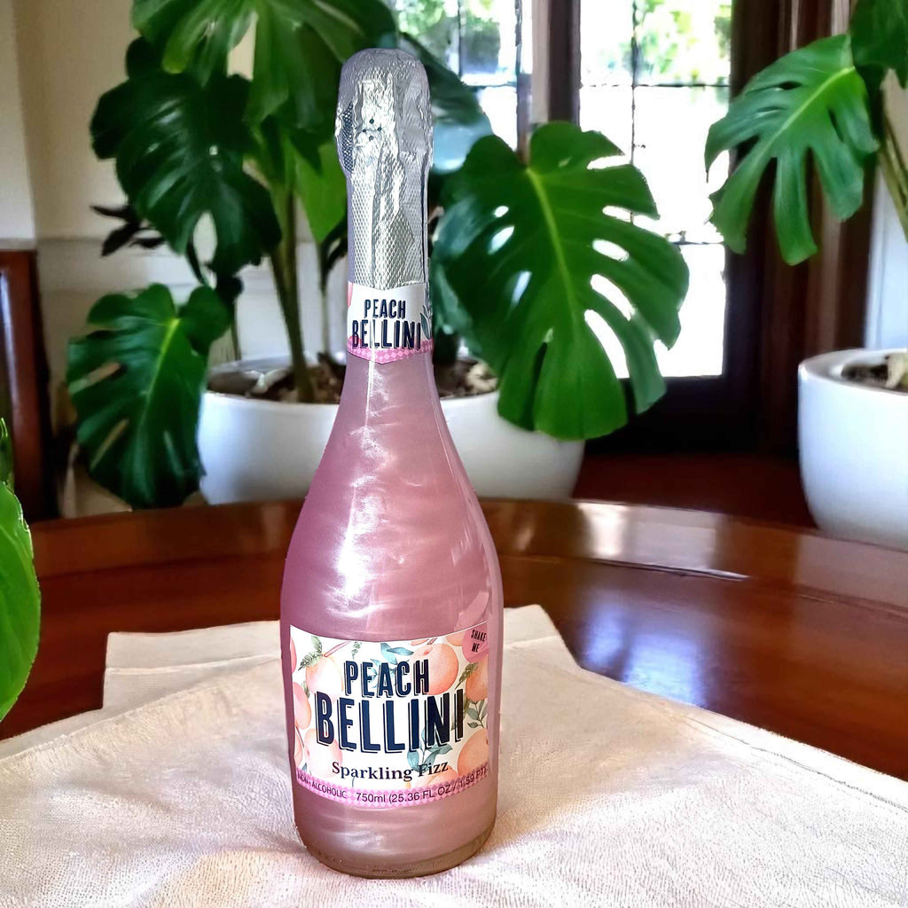 Peach Flavoured Bellini - Sparkling Peach Juice 750ml