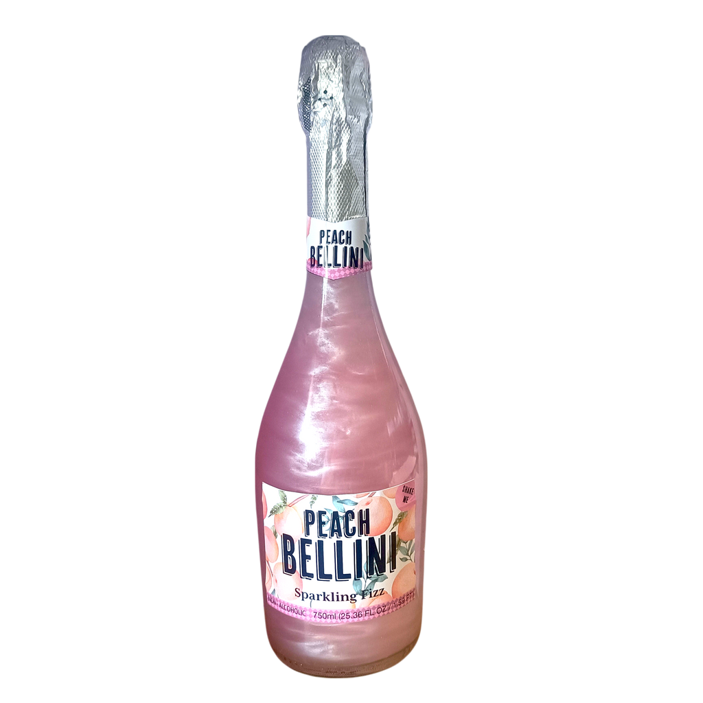 Peach Flavoured Bellini - Sparkling Peach Juice 750ml
