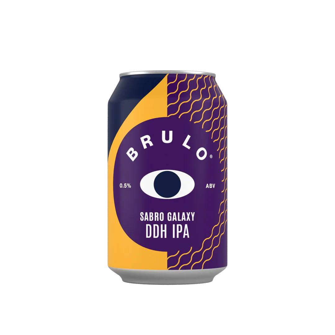 BRULO Sabro Galaxy DDH IPA - Alcohol Free Beer