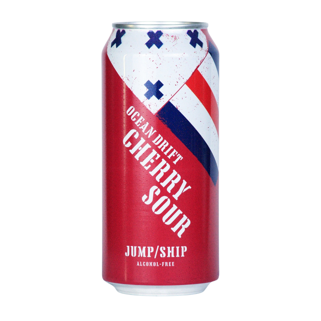 Jump Ship Ocean Drift Cherry Sour Alcohol Free Drinks Company