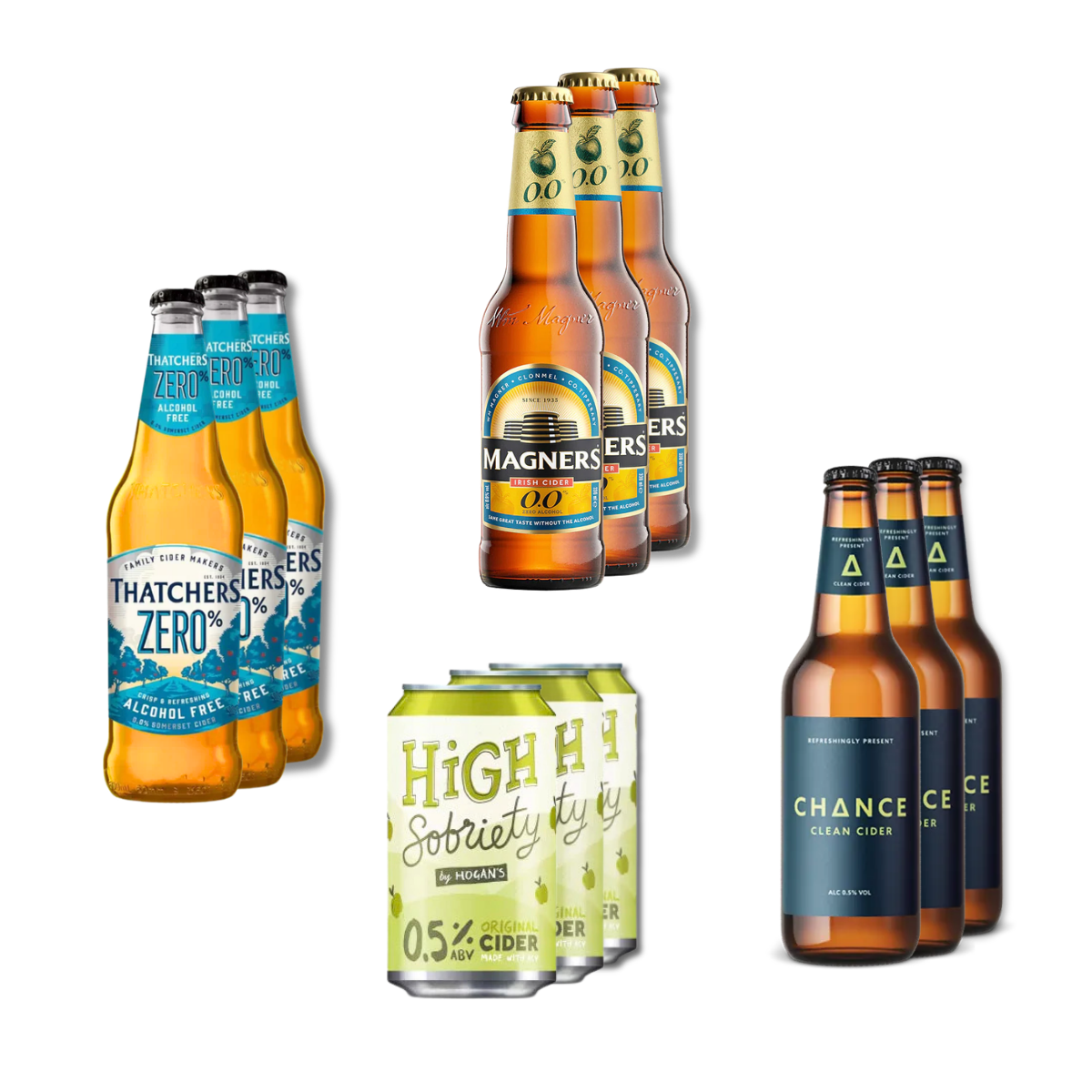Cider Connoisseur Alcohol Free - Cider Box 12 Pack The Alcohol Free Co