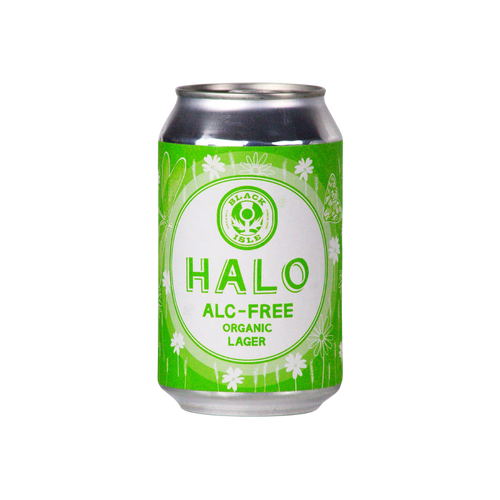 Black Isle Halo Organic Lager Alcohol Free Drinks Company