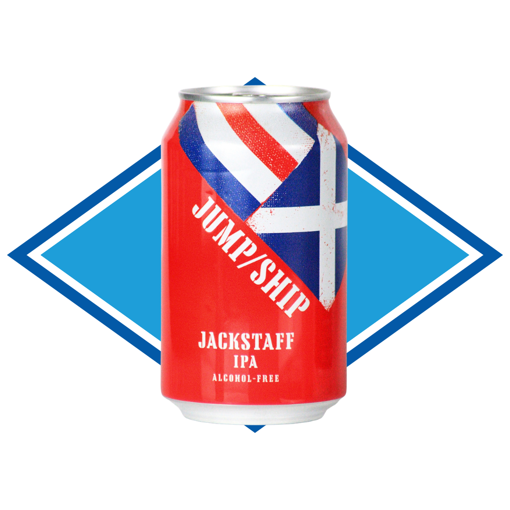 Jump Ship Jackstaff - IPA 330ml Alcohol Free Drinks Company