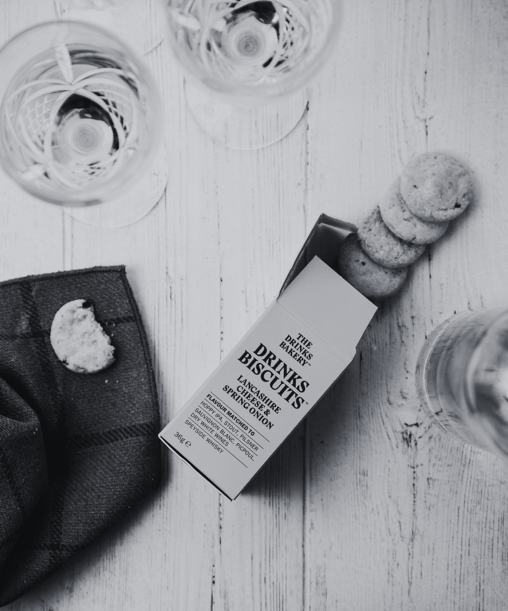 Italian Cheese & Sweet Basil Drinks Biscuits