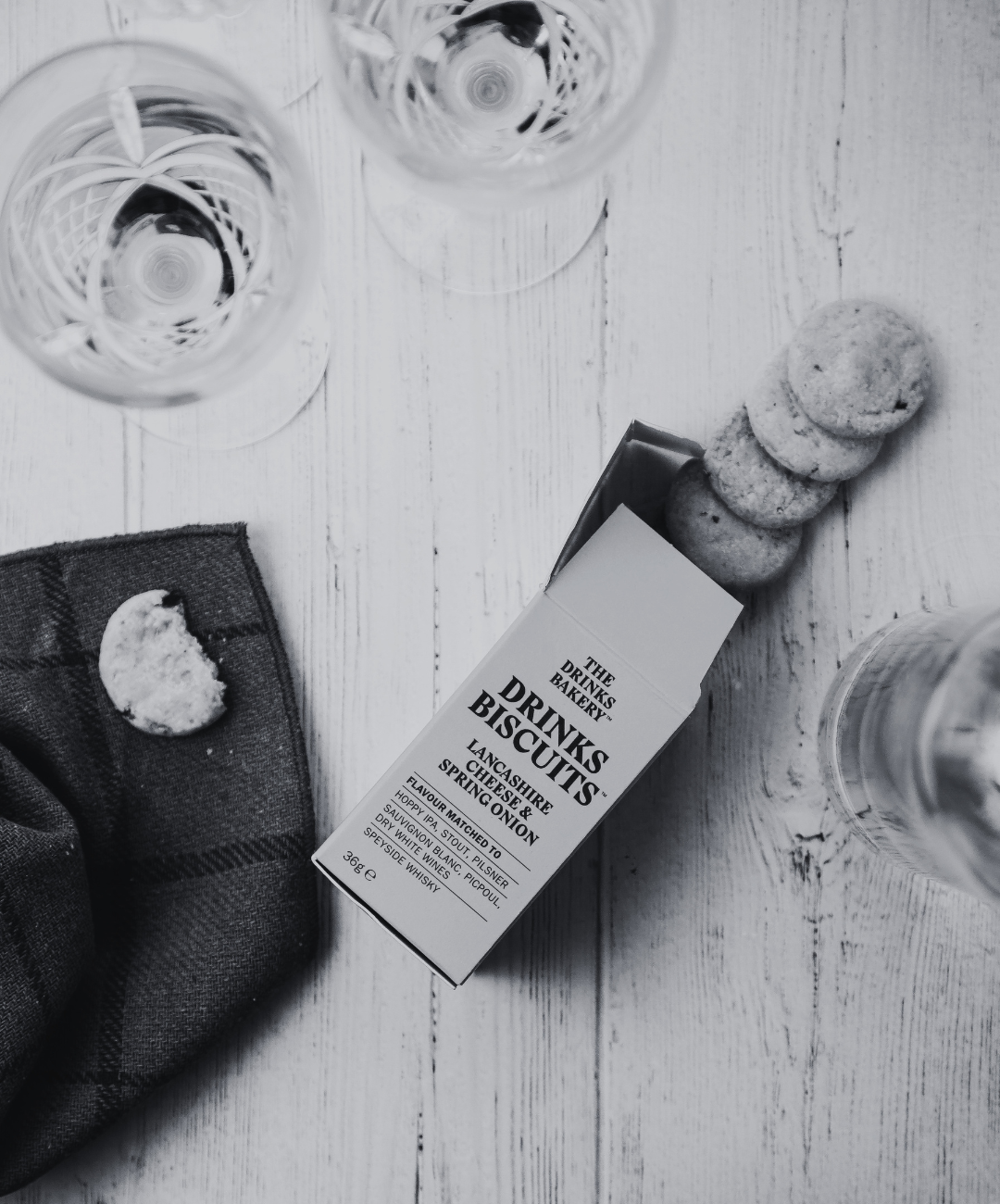 Italian Cheese & Sweet Basil Drinks Biscuits