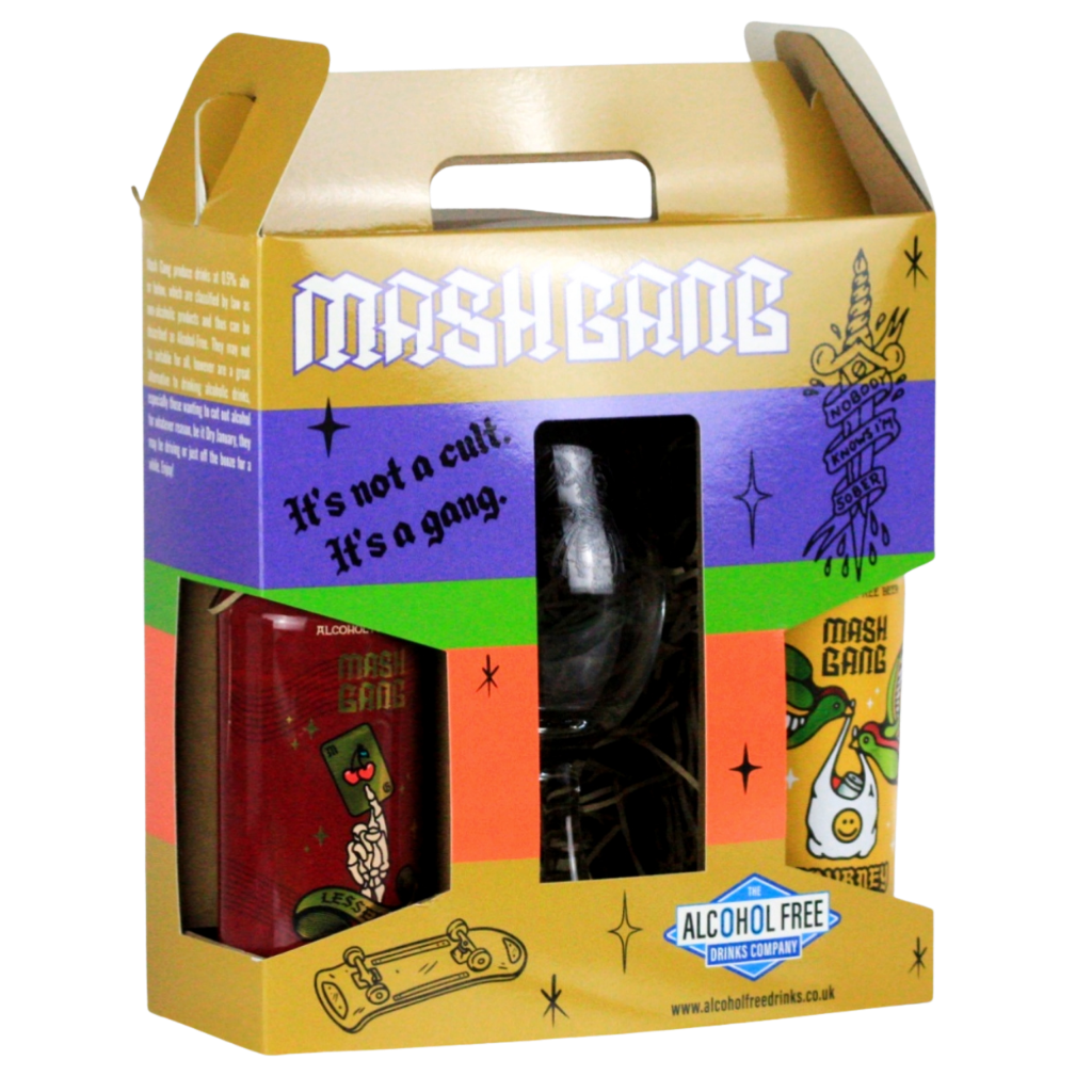 Mash Gang Alcohol Free Gift Set Alcohol Free Drinks Company