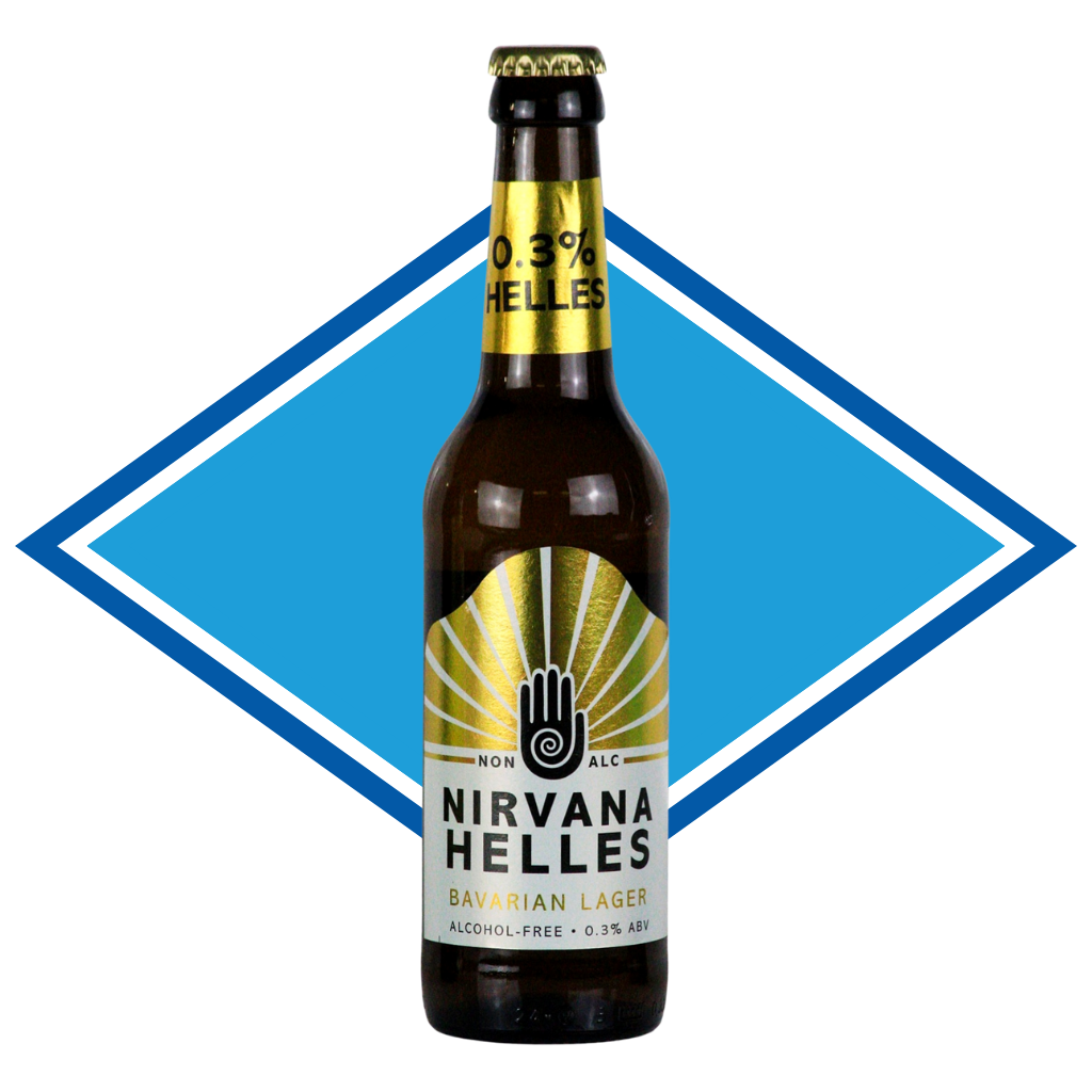 Nirvana Bavarian Helles Lager 330ml bottle
