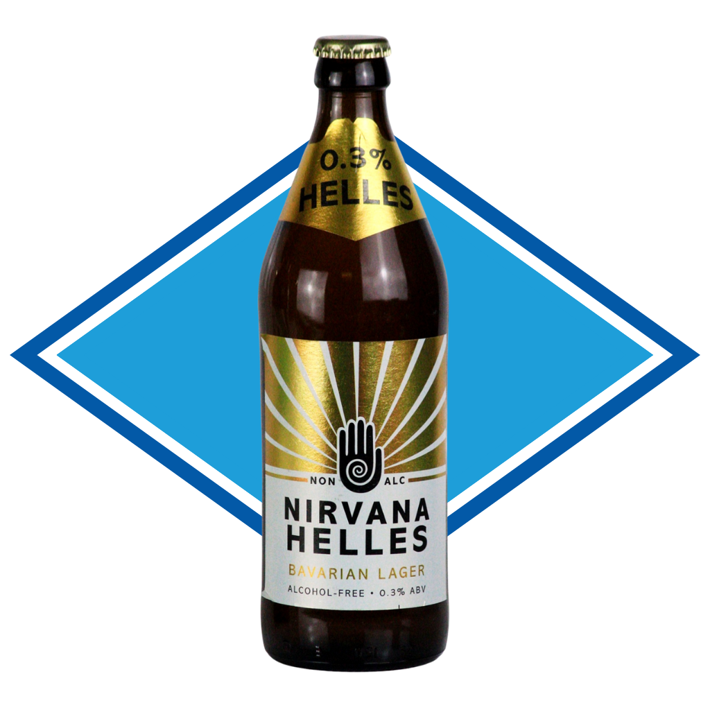 Nirvana Bavarian Helles Lager 500ml bottle