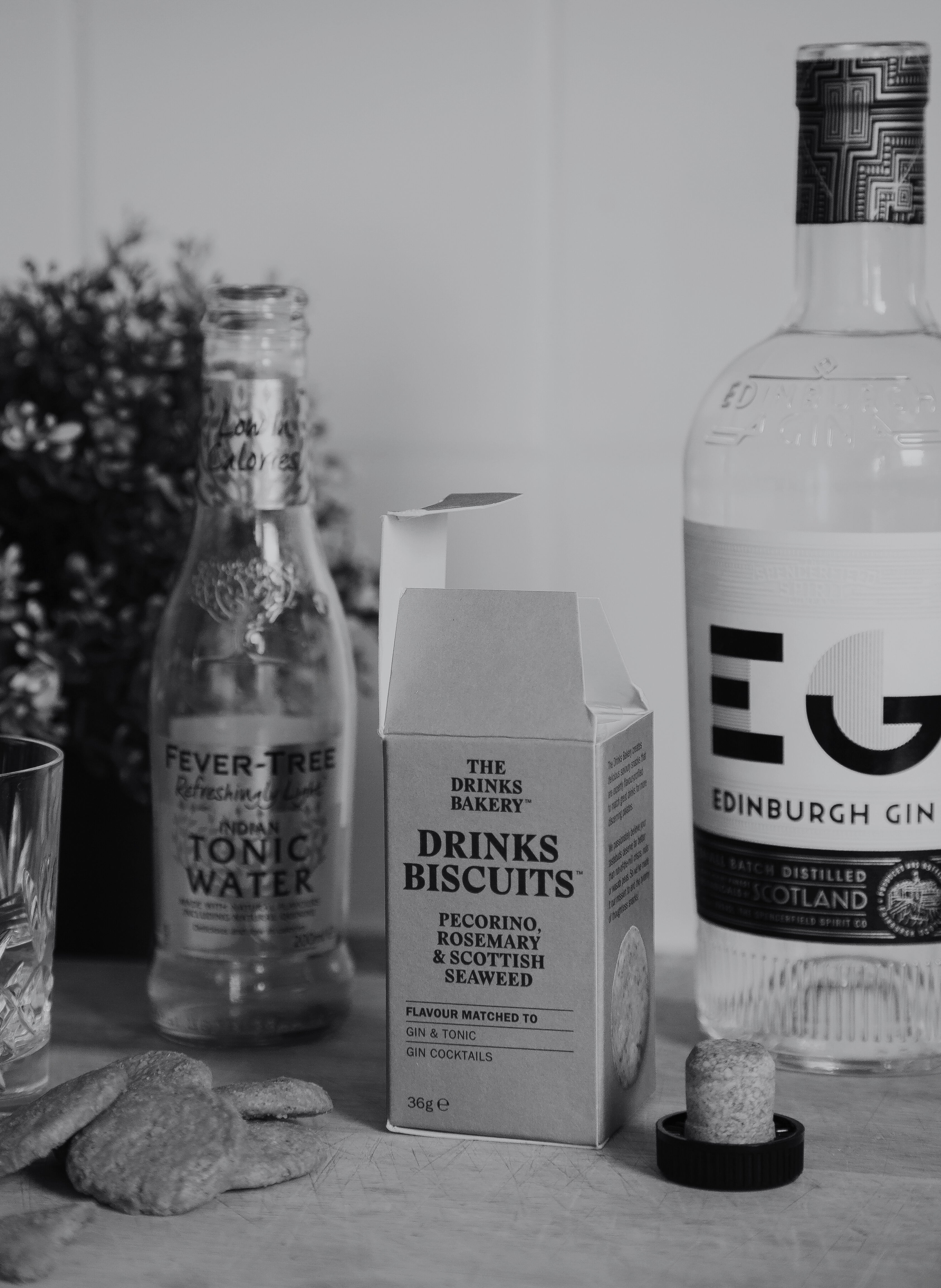 Pecorino Cheese & Rosemary Drinks Biscuits
