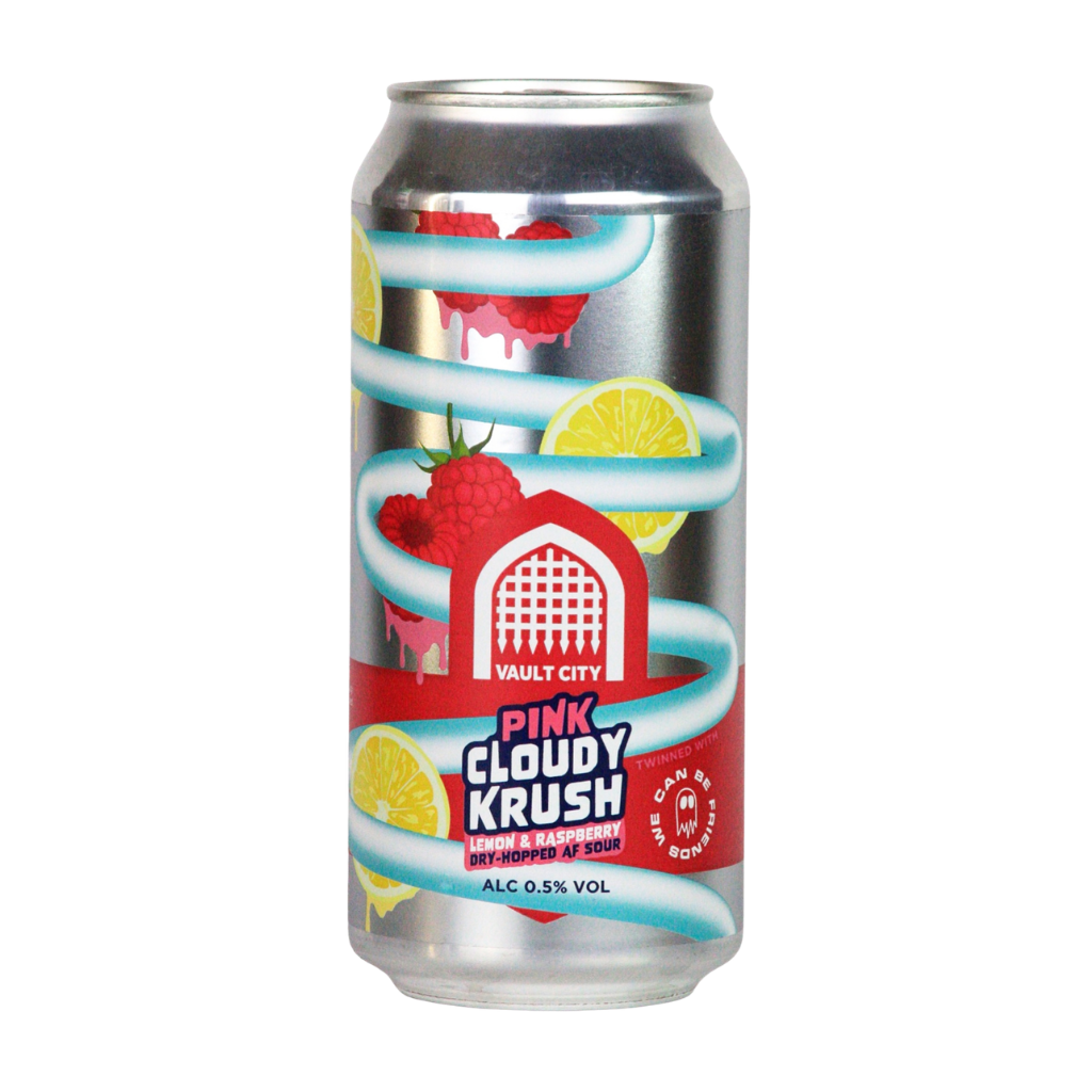 We Can Be Friends Vault City Pink Cloudy Krush Alcohol Free Drinks Company