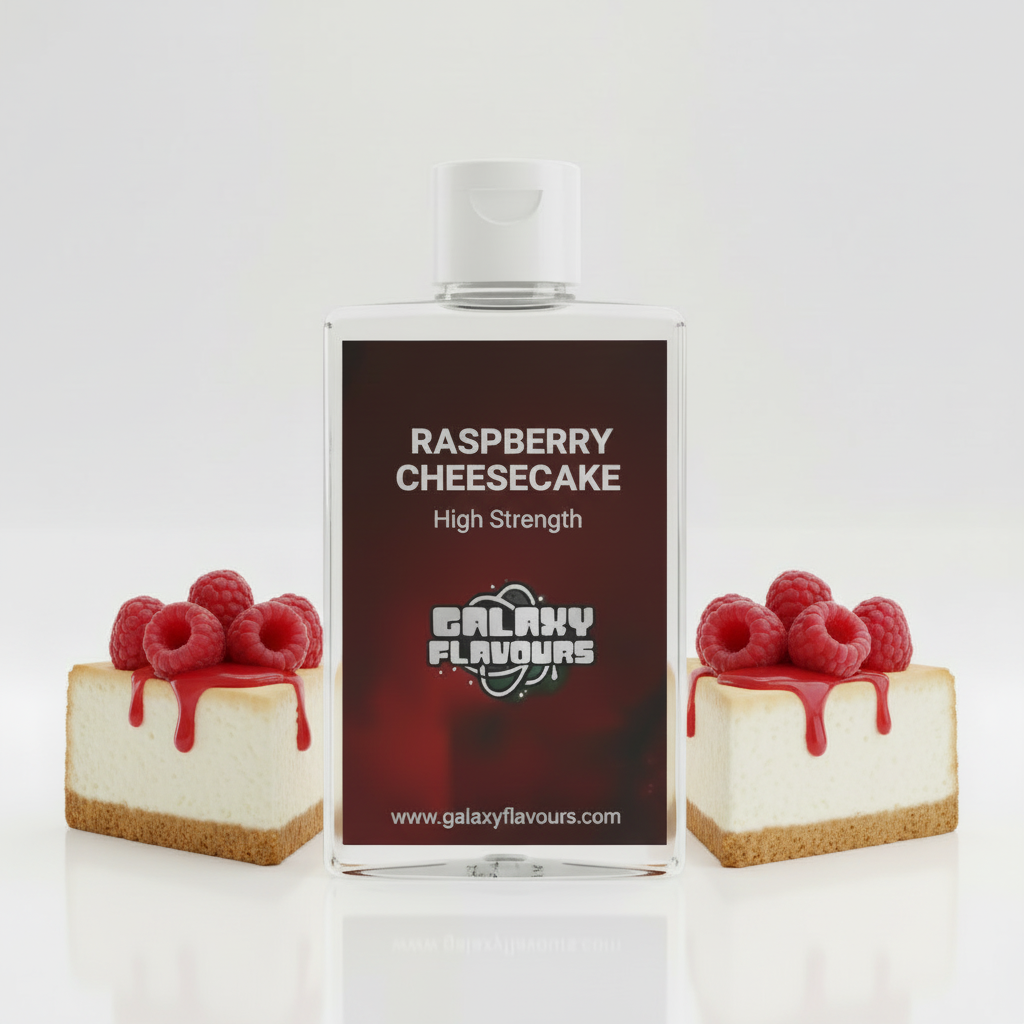 Raspberry Cheesecake Food Flavouring Concentrate – Professional High Strength – 100ml