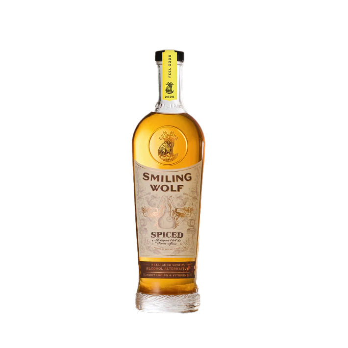 Smiling Wolf Spiced – Alcohol Free Dark Spiced Rum Spirit Alternative