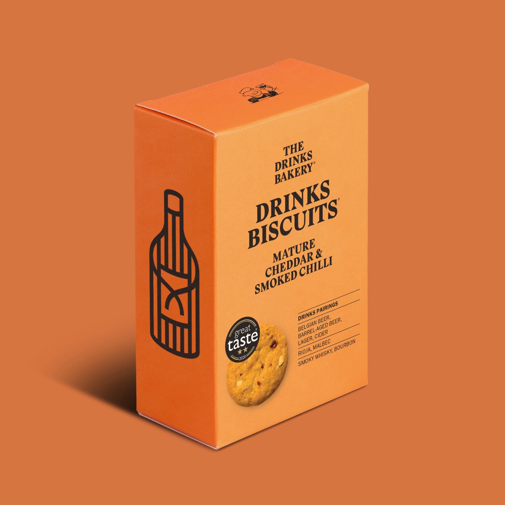 Mature Cheddar & Smoked Chilli Drinks Biscuits