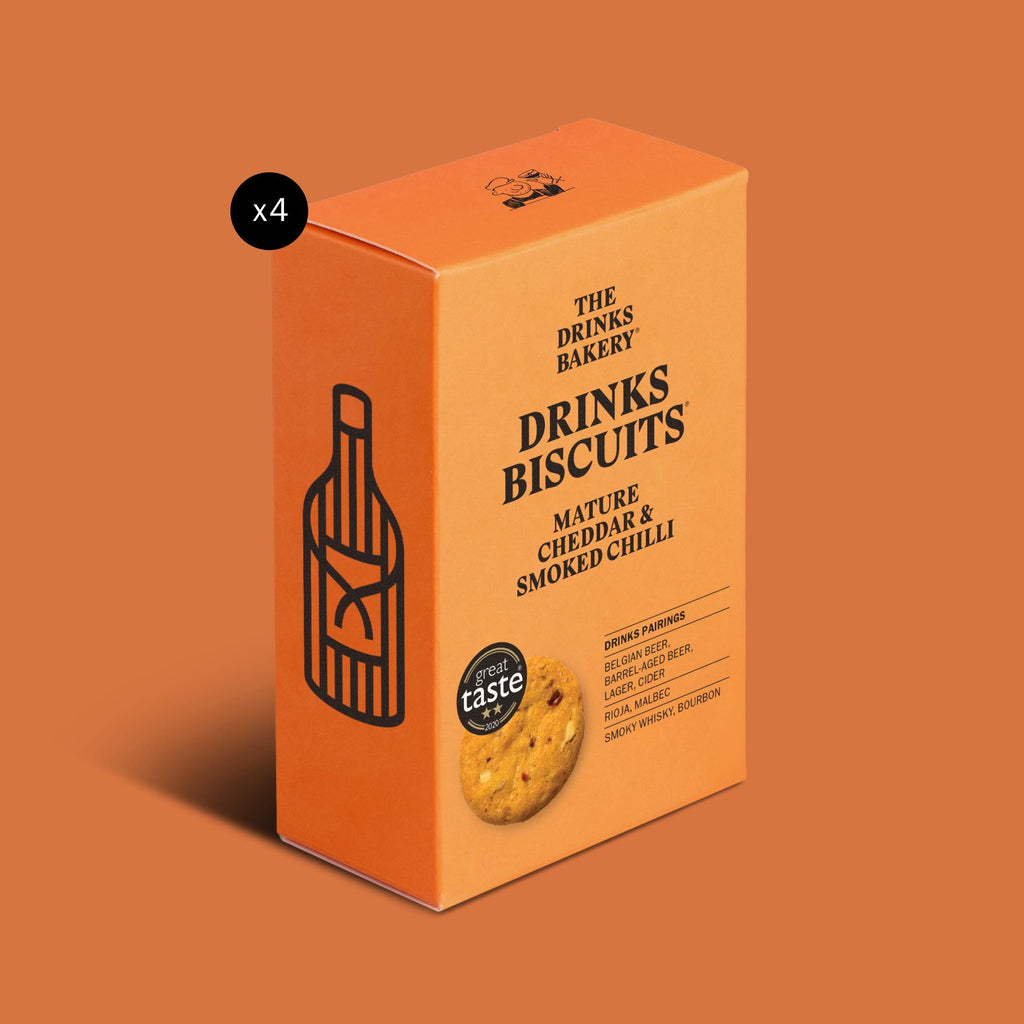 Mature Cheddar & Smoked Chilli Drinks Biscuits
