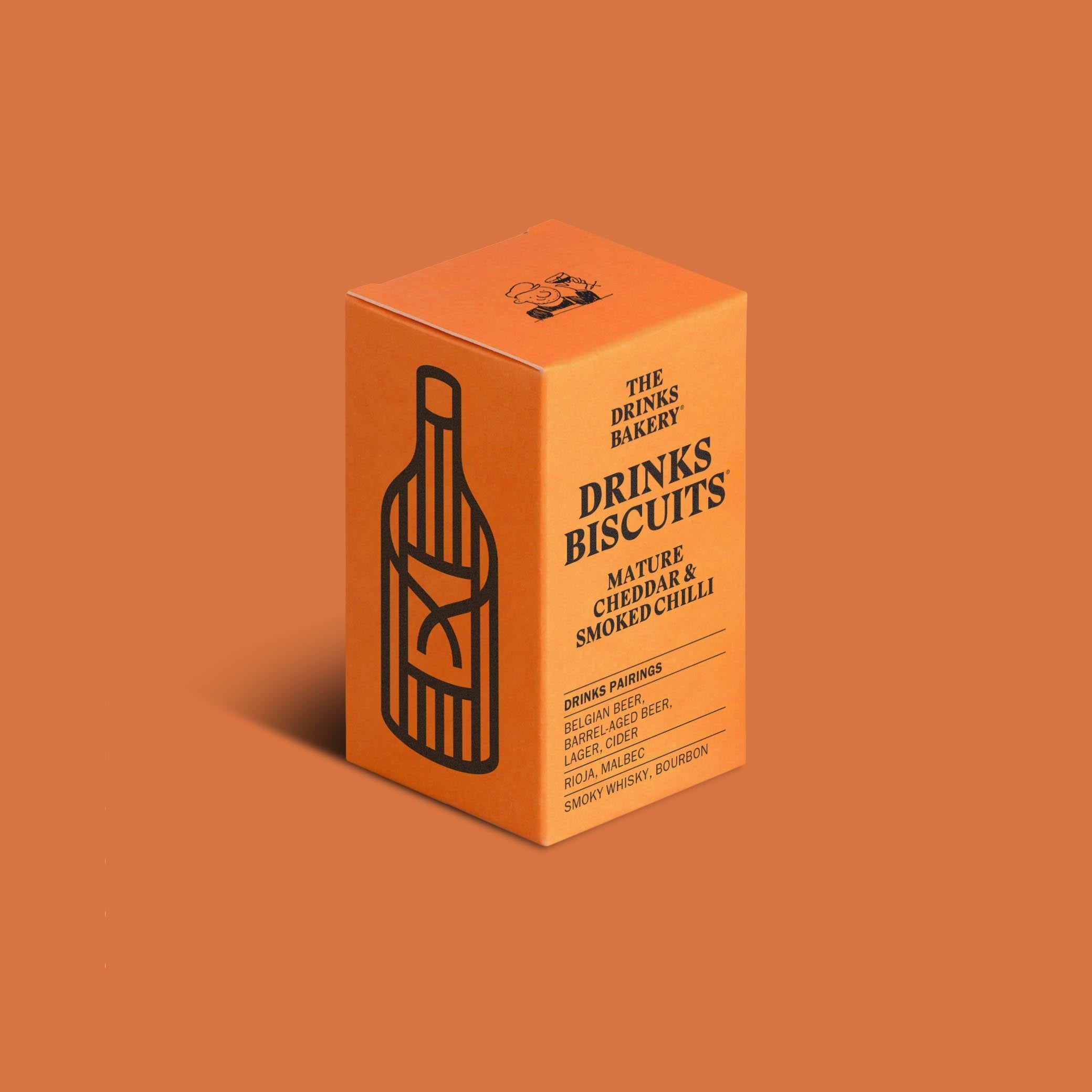 Mature Cheddar & Smoked Chilli Drinks Biscuits