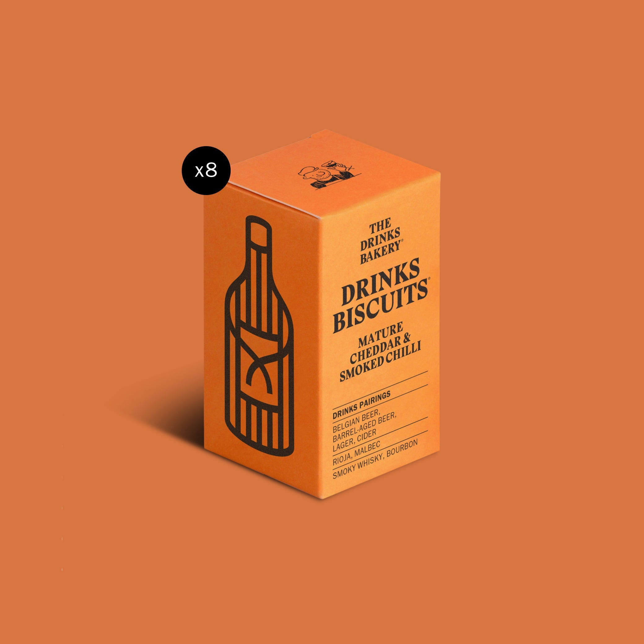 Mature Cheddar & Smoked Chilli Drinks Biscuits