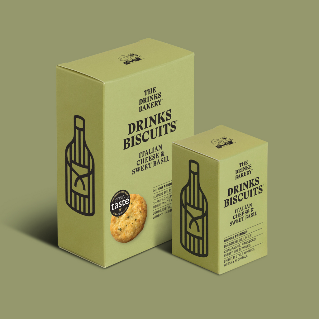 Italian Cheese & Sweet Basil Drinks Biscuits
