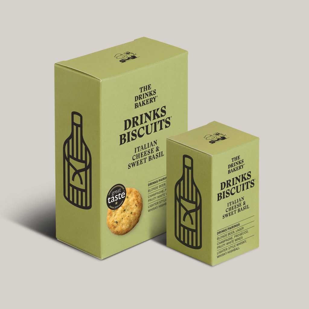 Italian Cheese & Sweet Basil Drinks Biscuits