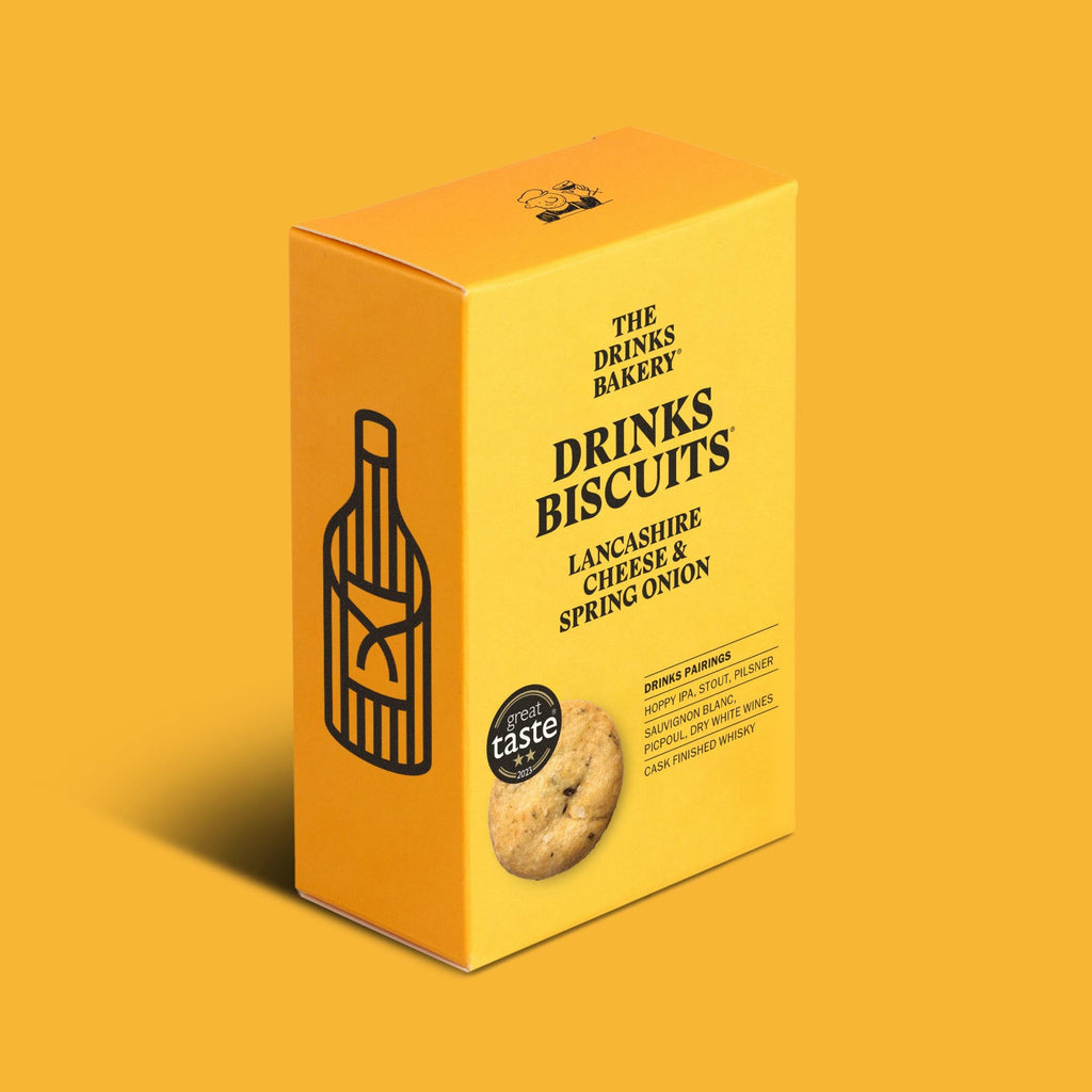 Lancashire Cheese & Spring Onion Drinks Biscuits