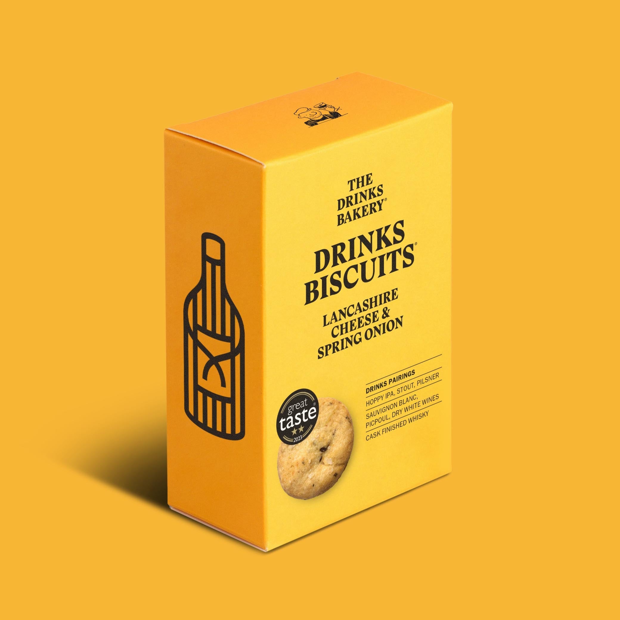 Lancashire Cheese & Spring Onion Drinks Biscuits