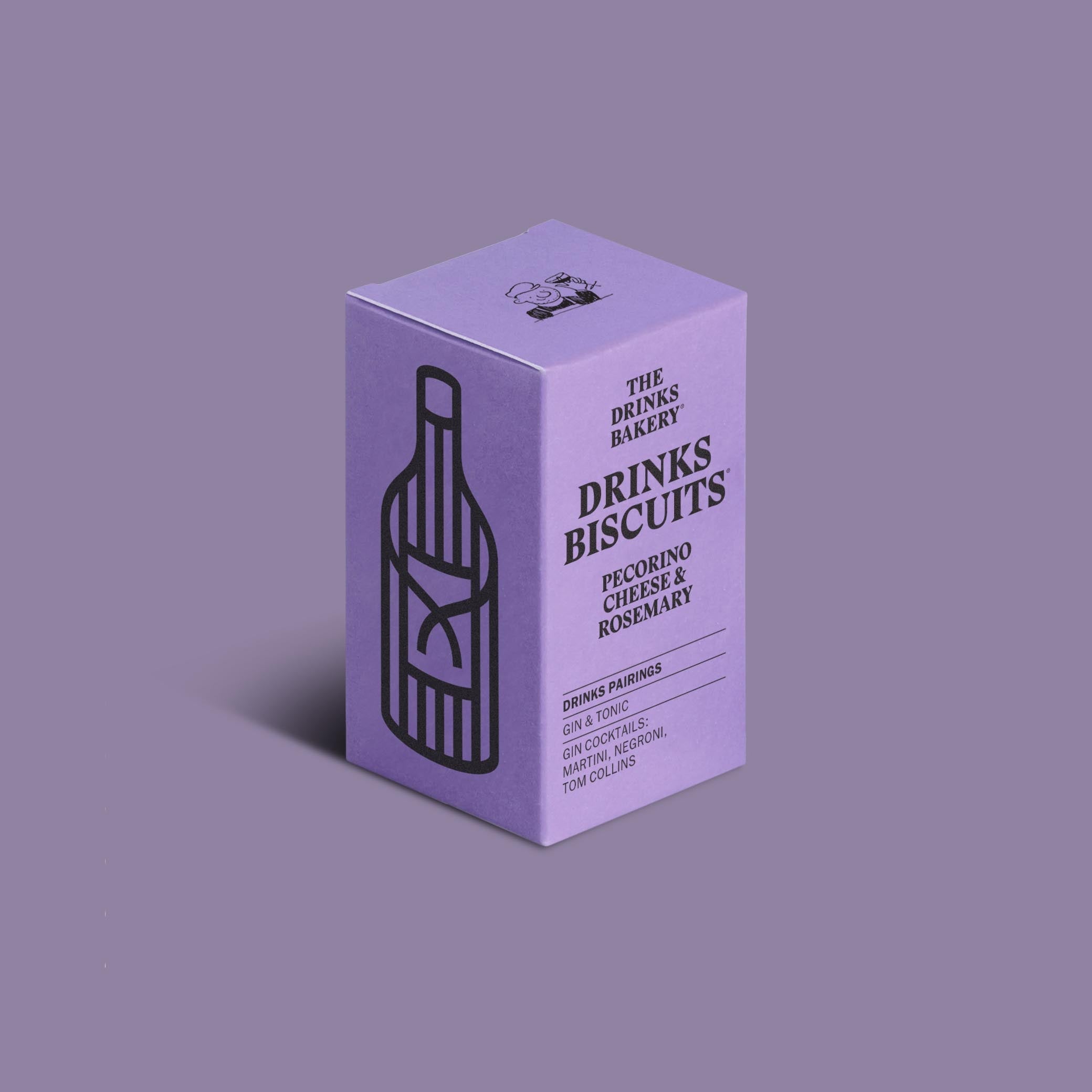 Pecorino Cheese & Rosemary Drinks Biscuits