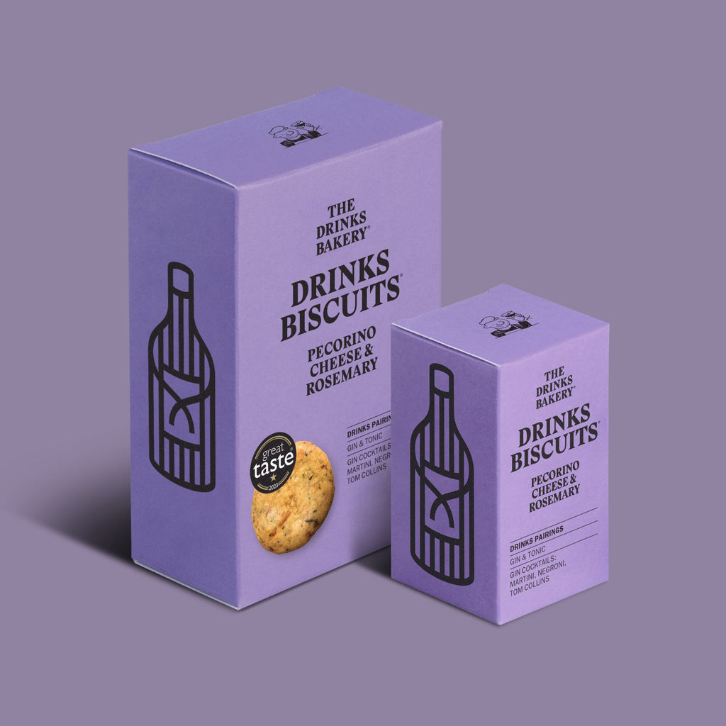 Pecorino Cheese & Rosemary Drinks Biscuits