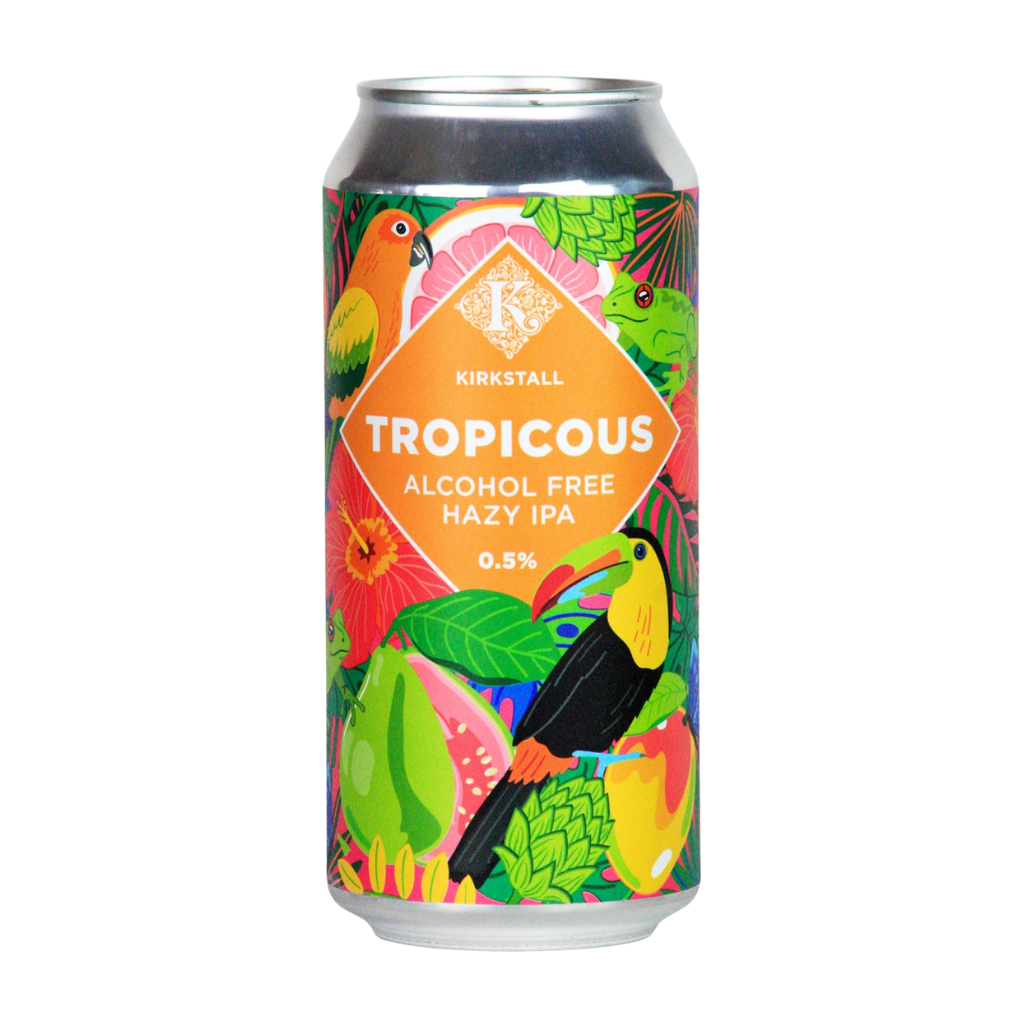 Kirkstall Brewery Tropicous Hazy IPA Alcohol Free Drinks Company