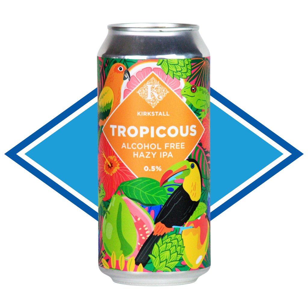 Kirkstall Brewery Tropicous Hazy IPA Alcohol Free Drinks Company