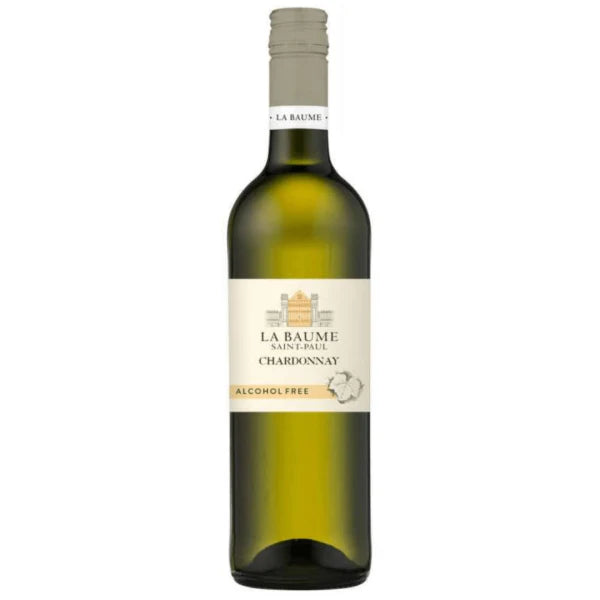 La Baume Chardonnay 0 percent - Alcohol Free White Wine Dry Drinker