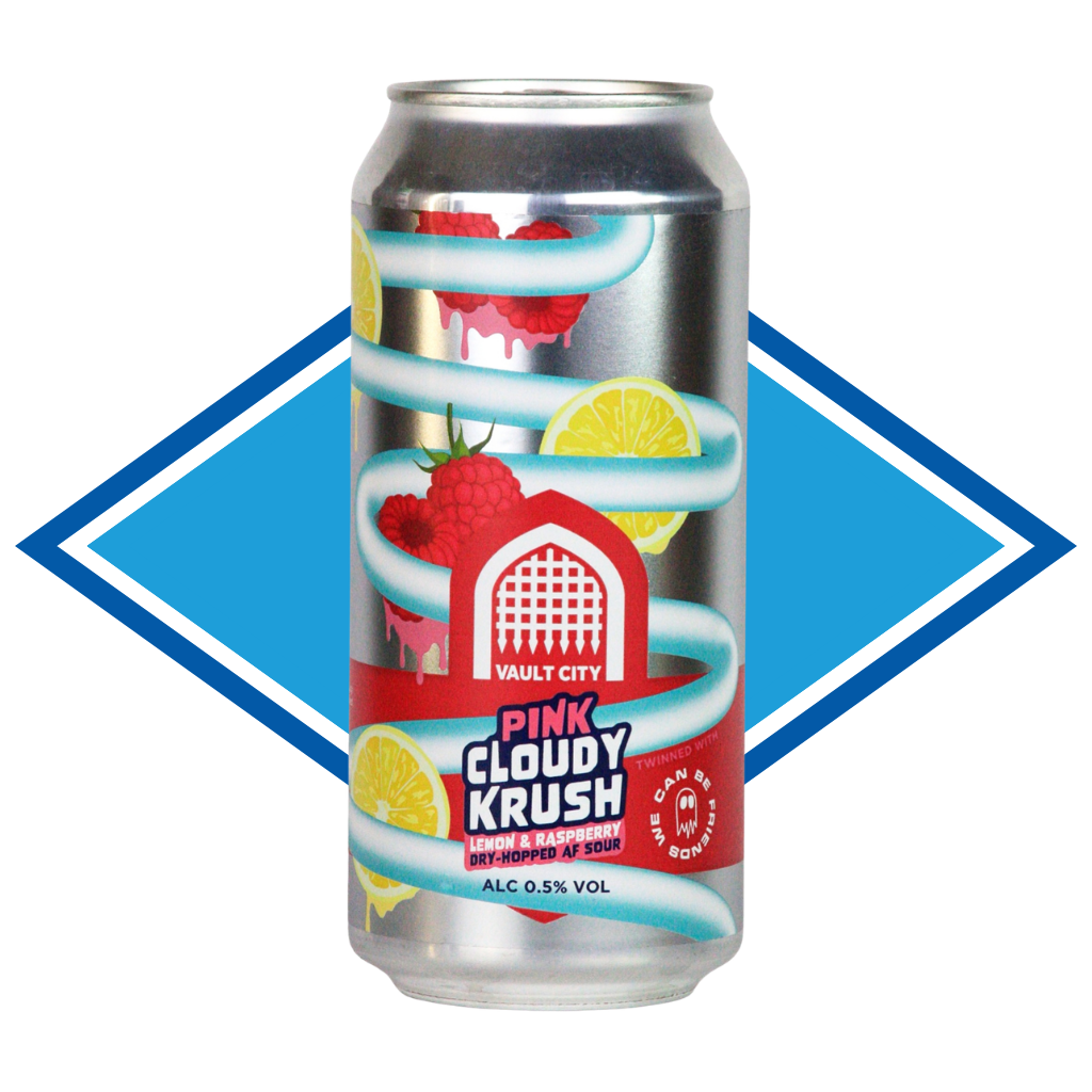 We Can Be Friends Vault City Pink Cloudy Krush Alcohol Free Drinks Company