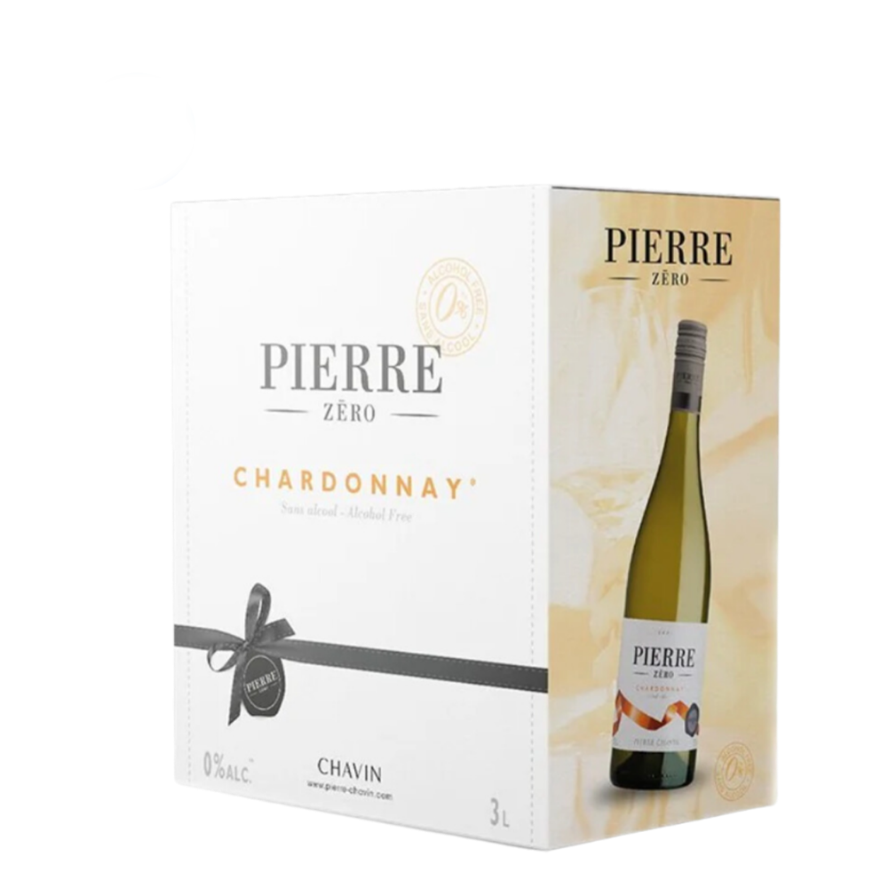 Pierre Zero Alcohol Free White - 3L Party Wine Box