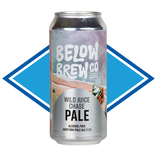 Below Brew - Wild Juice Chase - DDH Pale Ale Alcohol Free Drinks Company