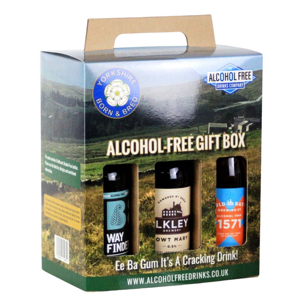 Yorkshire Alcohol Free Bottles Gift Set Alcohol Free Drinks Company