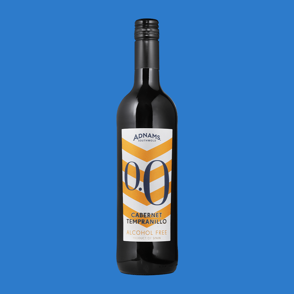 Adnams Cabernet / Tempranillo Alcohol Free Red Wine (0.0% ABV) Wise Bartender
