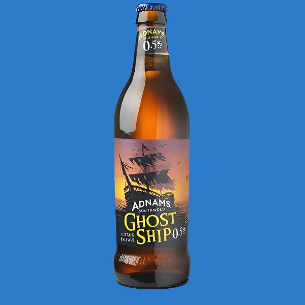 Adnams Ghost Ship Alcohol Free Beer (0.5% ABV) Wise Bartender