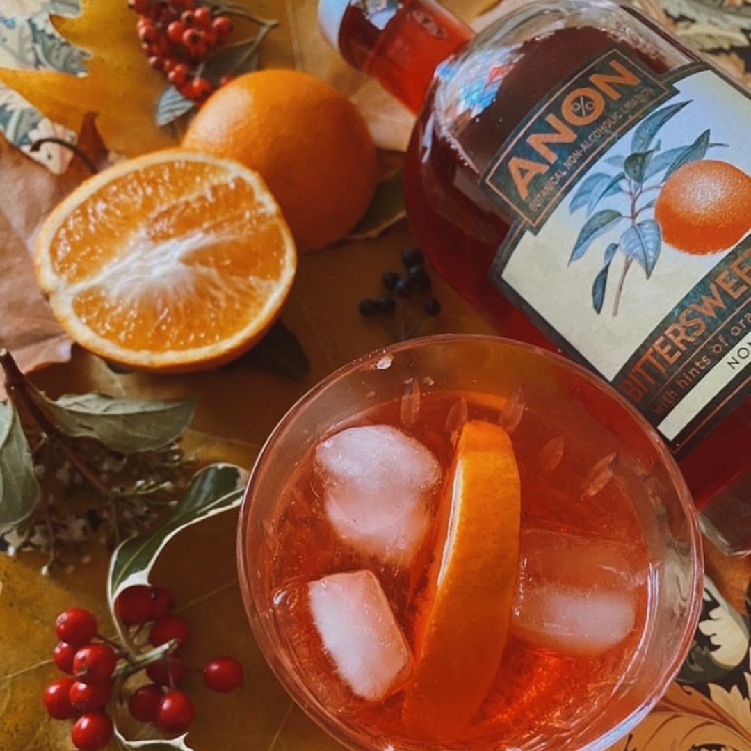 Anon Alcohol Free Bittersweet Aperitif (0% ABV) Wise Bartender