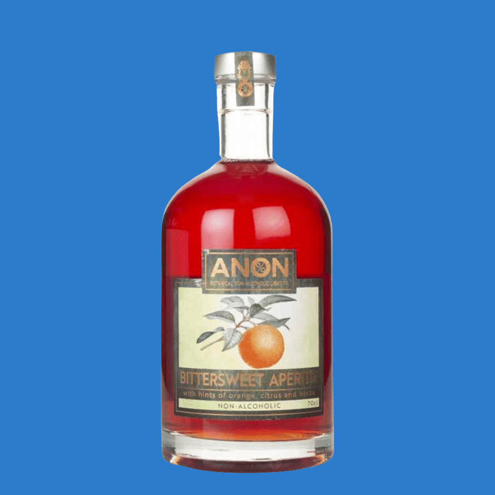 Anon Alcohol Free Bittersweet Aperitif (0% ABV) Wise Bartender