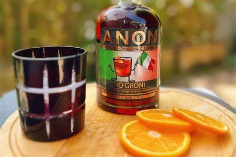 Anon Alcohol Free NoGroni (0% ABV) Wise Bartender