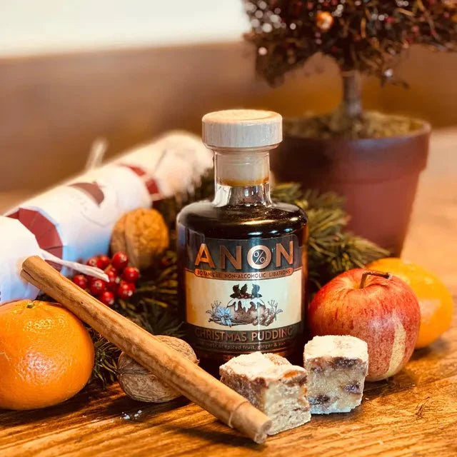 Anon Alcohol Free Spiced Cane Christmas Pudding Spirit (0% ABV) Wise Bartender