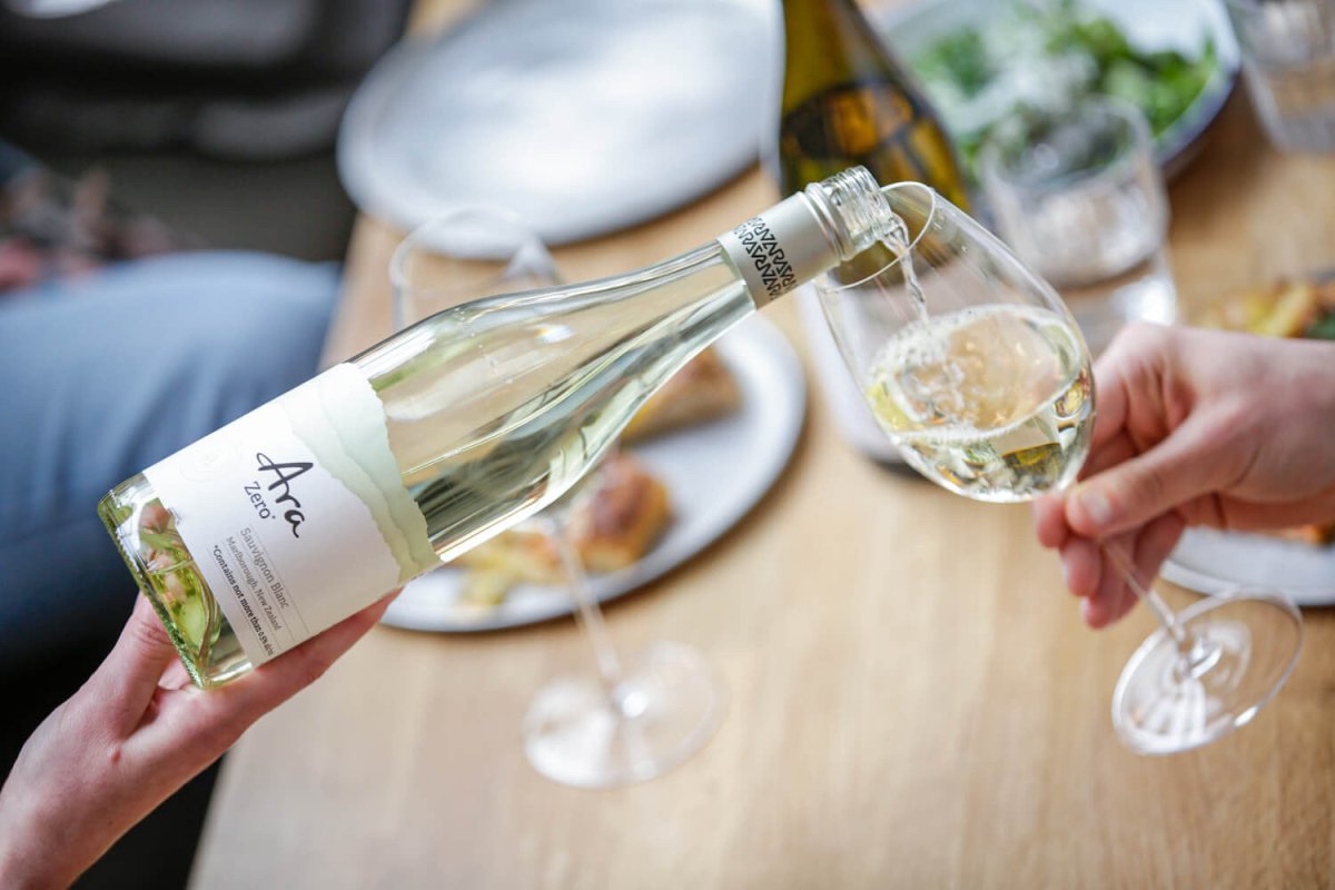 Ara Zero Marlborough Sauvignon Blanc Alcohol Free White Wine (0.5%ABV) Wise Bartender